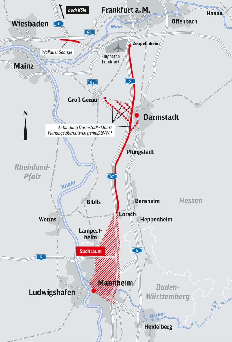 Bauprojekt Rhein/Main Rhein/Neckar BauInfoPortal der