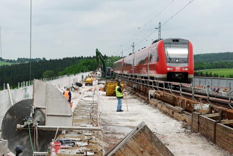 Bauprojekt SachsenFrankenMagistrale BauInfoPortal der