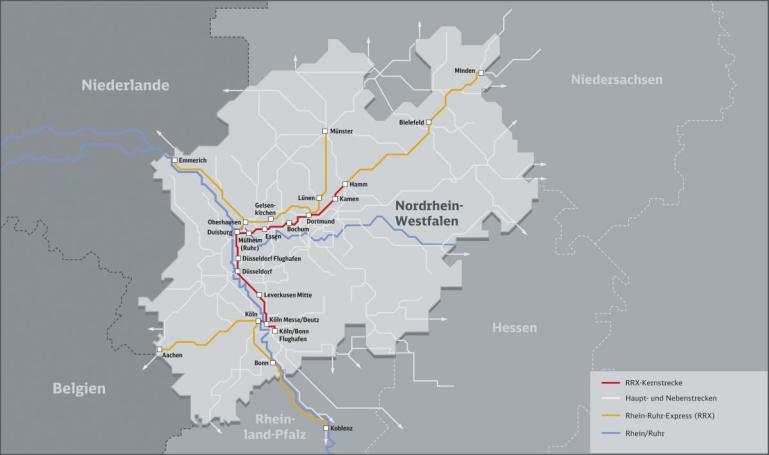 Bauprojekt RheinRuhrExpress BauInfoPortal der