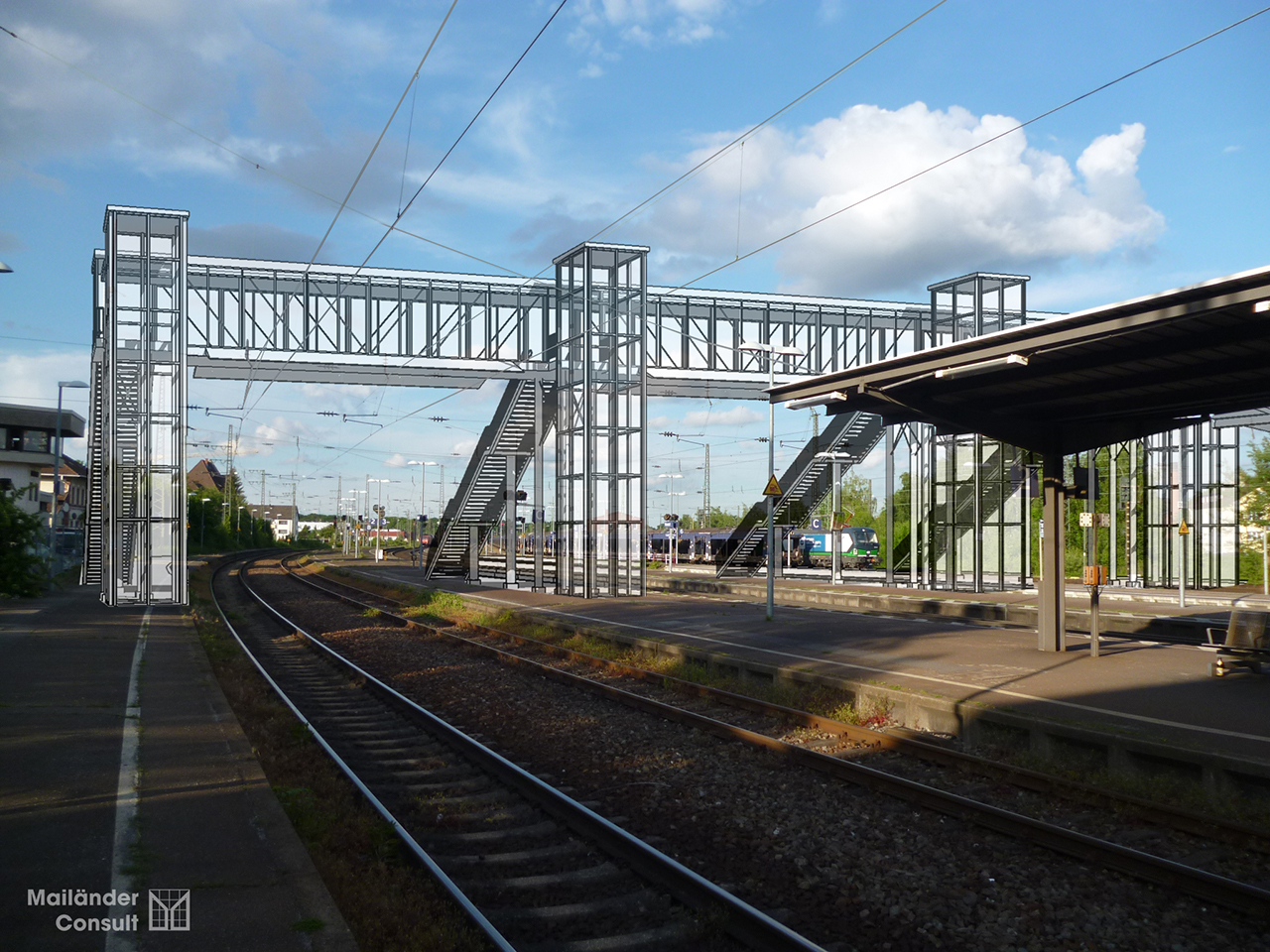 Bauprojekt Rastatt Bahnhof BauInfoPortal der Deutschen Bahn