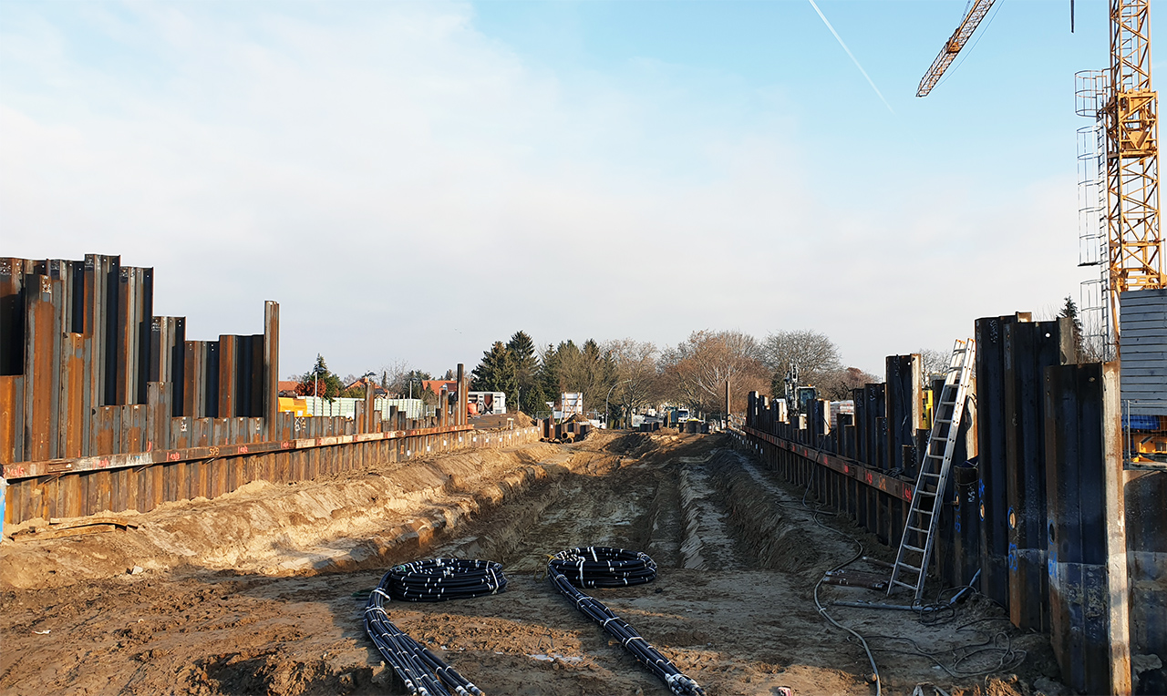 Bauprojekt Berlin Südkreuz Blankenfelde (Dresdner Bahn