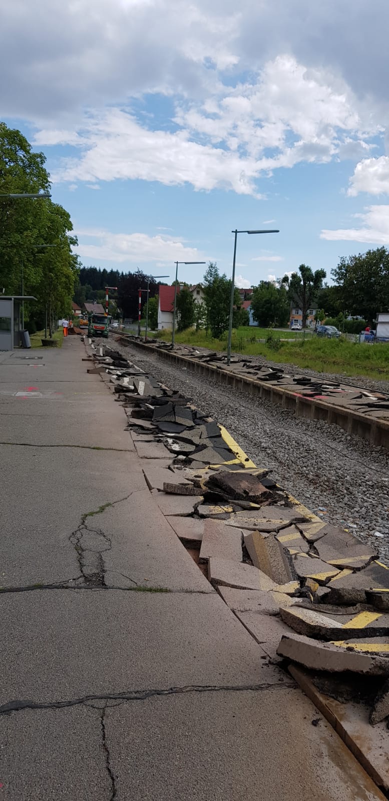 16.07.2018 Bahnhof Löffingen Projekttagebuch Breisgau